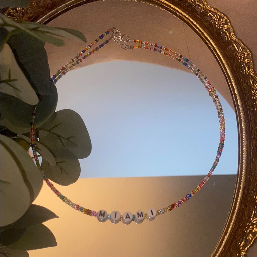 Miami Beaded Necklace